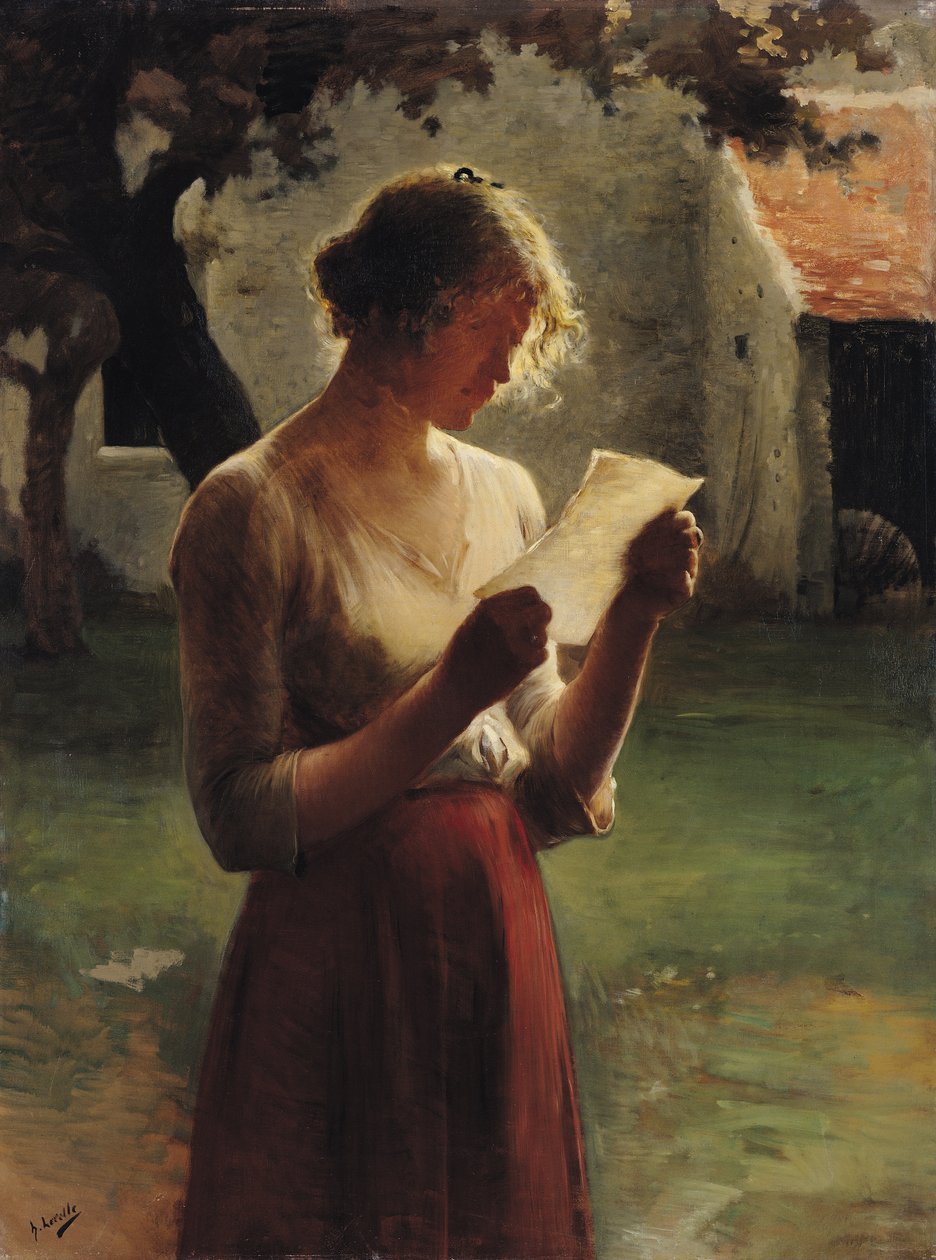 Litera autorstwa Henri Lerolle