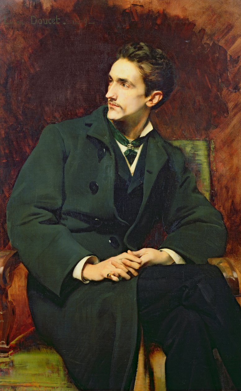 Portret Roberta (1855-1921) hrabiego Montesquiou-Fezensac, 1879 autorstwa Henri Lucien Doucet