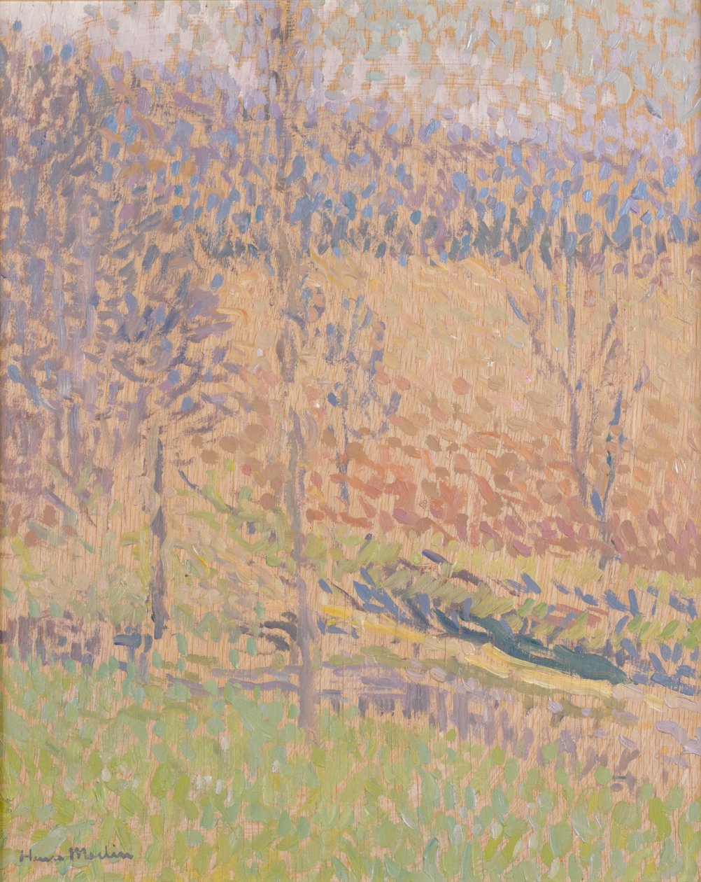 We mgle, ok. 1890-1910 autorstwa Henri Martin