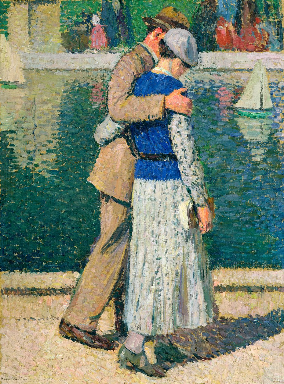 Kochankowie, 1932-35 autorstwa Henri Martin