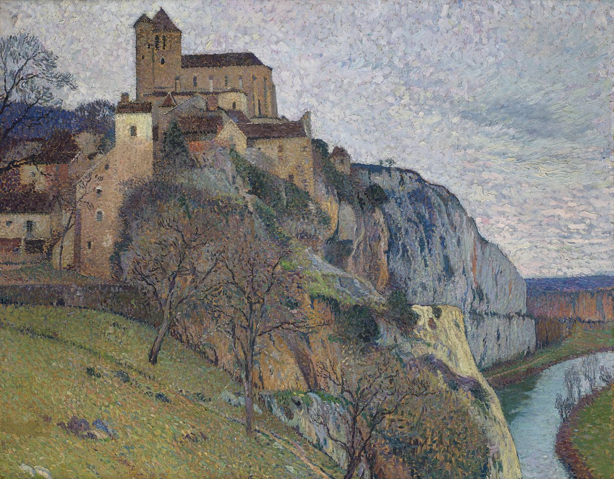 Saint-Cirq-la-Popie autorstwa Henri Martin