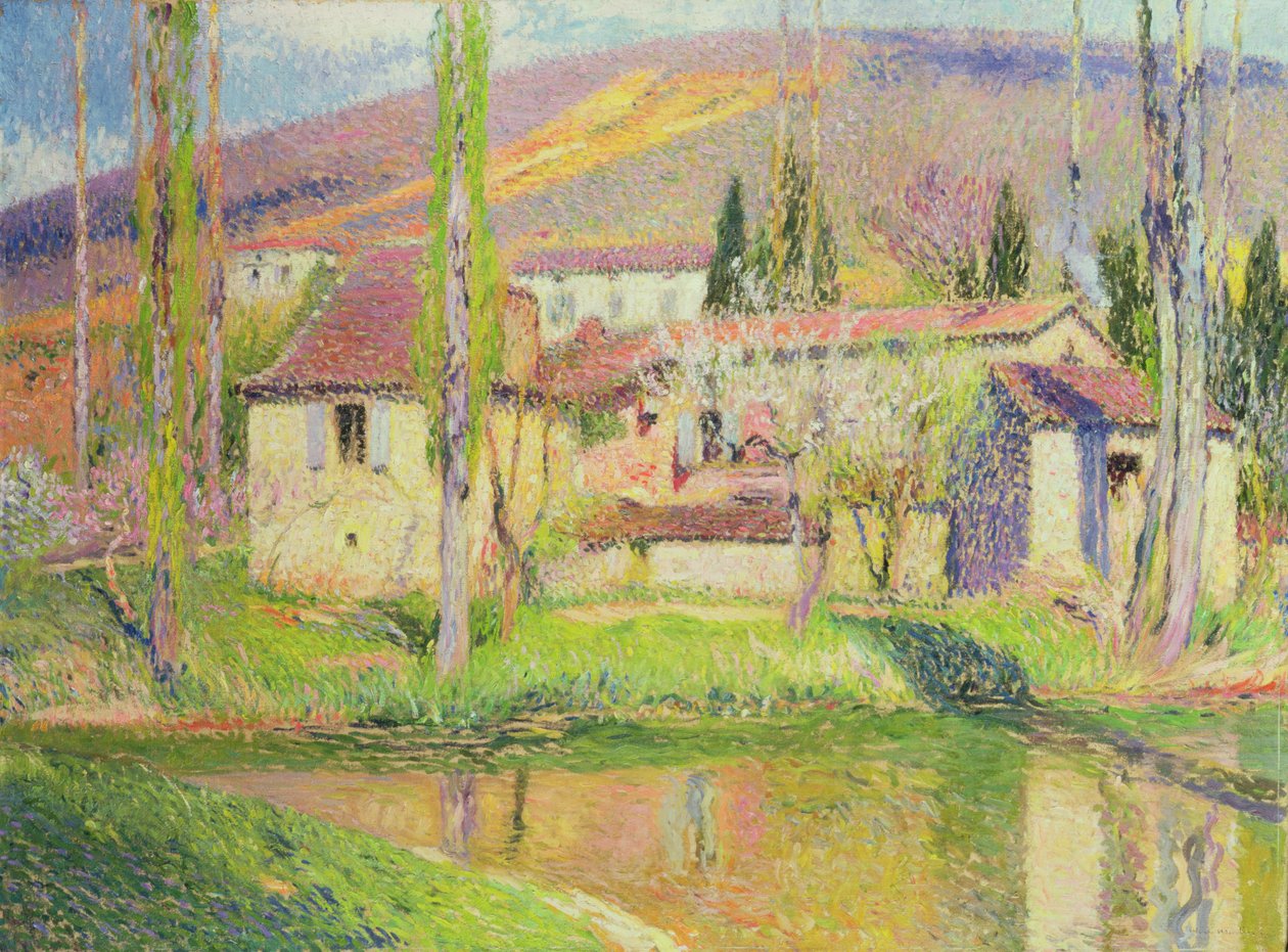 Bastide du Vert, ok. 1909 autorstwa Henri Martin