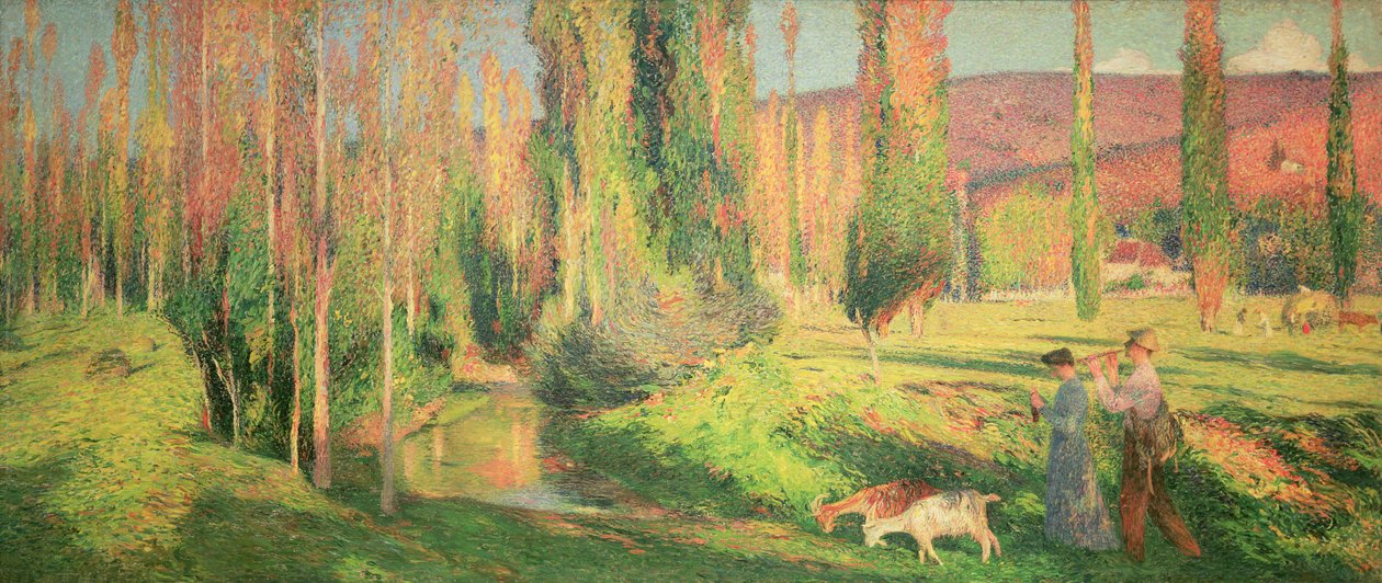Radość życia, 1897 autorstwa Henri Martin