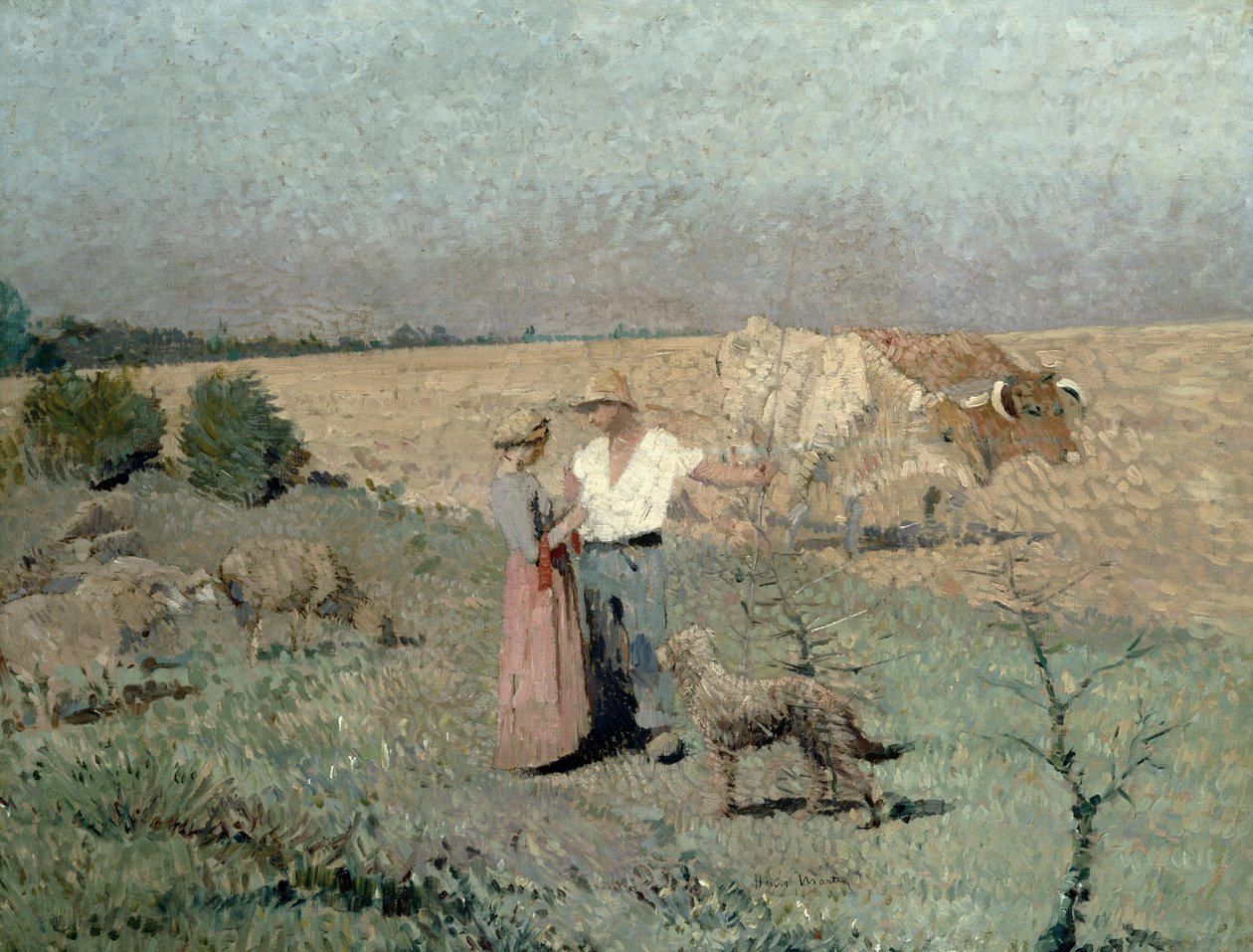 Pasterze autorstwa Henri Martin