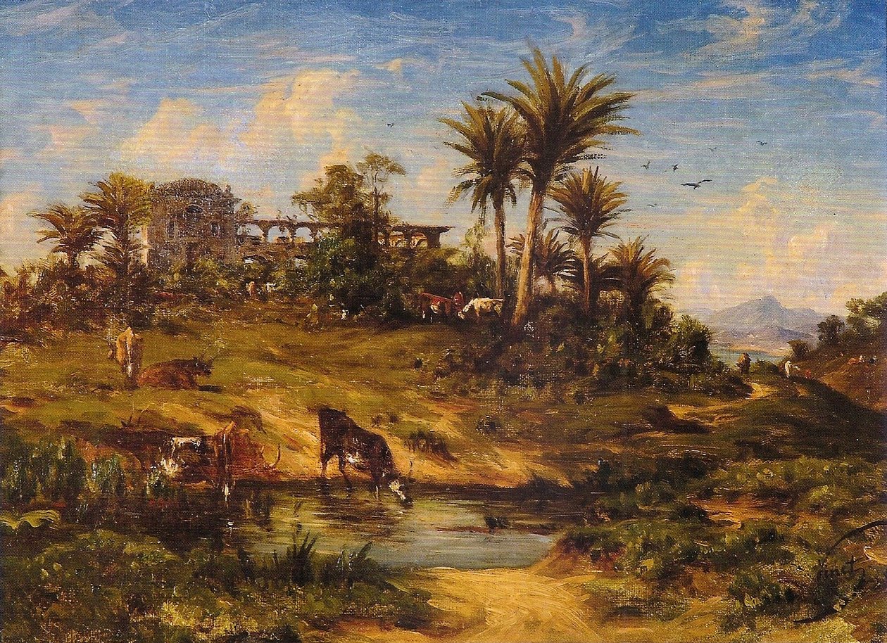 Krajobraz autorstwa Henri Nicolas Vinet