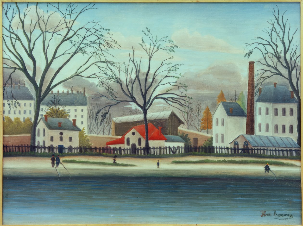 Przedmieście autorstwa Henri Rousseau