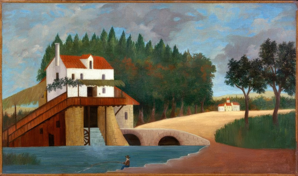 Młyn autorstwa Henri Rousseau