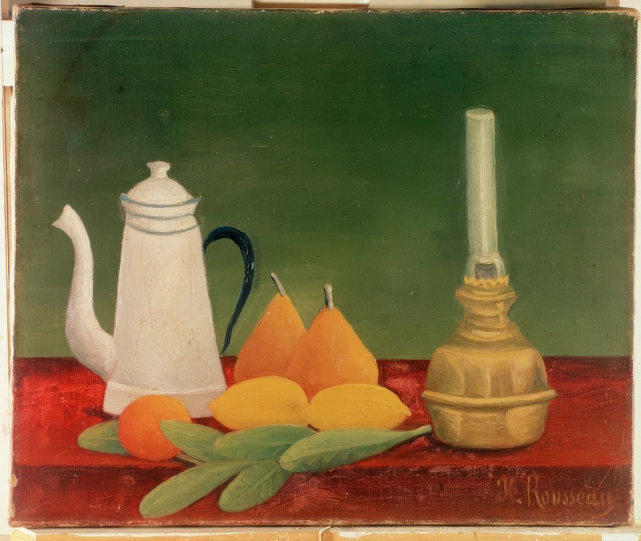 Martwa natura autorstwa Henri Rousseau