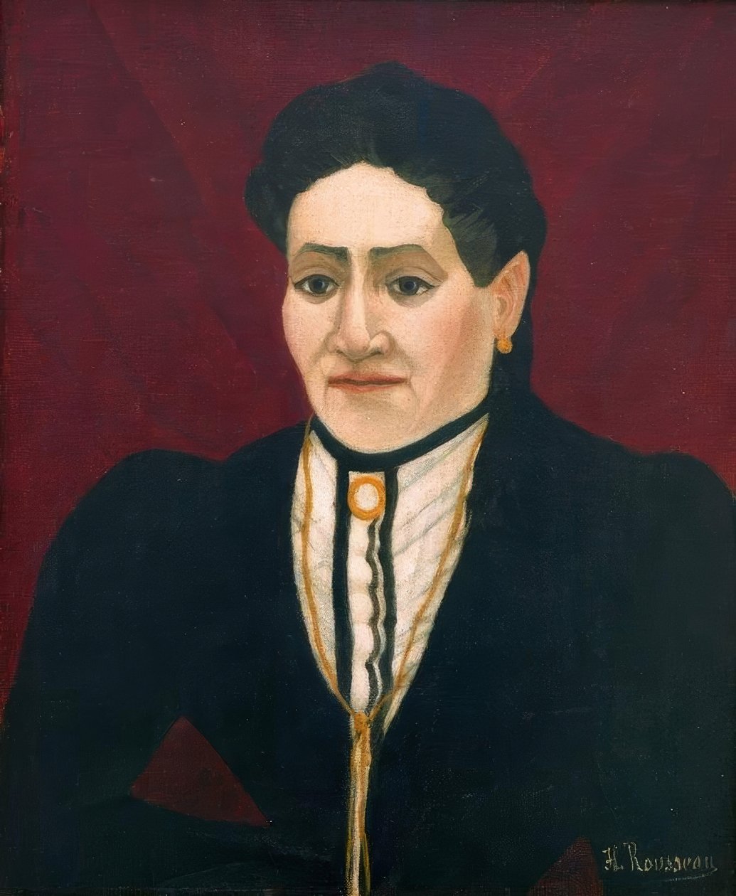 Portret kobiety autorstwa Henri Rousseau