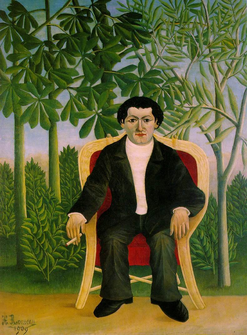 Portret Józefa Brummera autorstwa Henri Rousseau