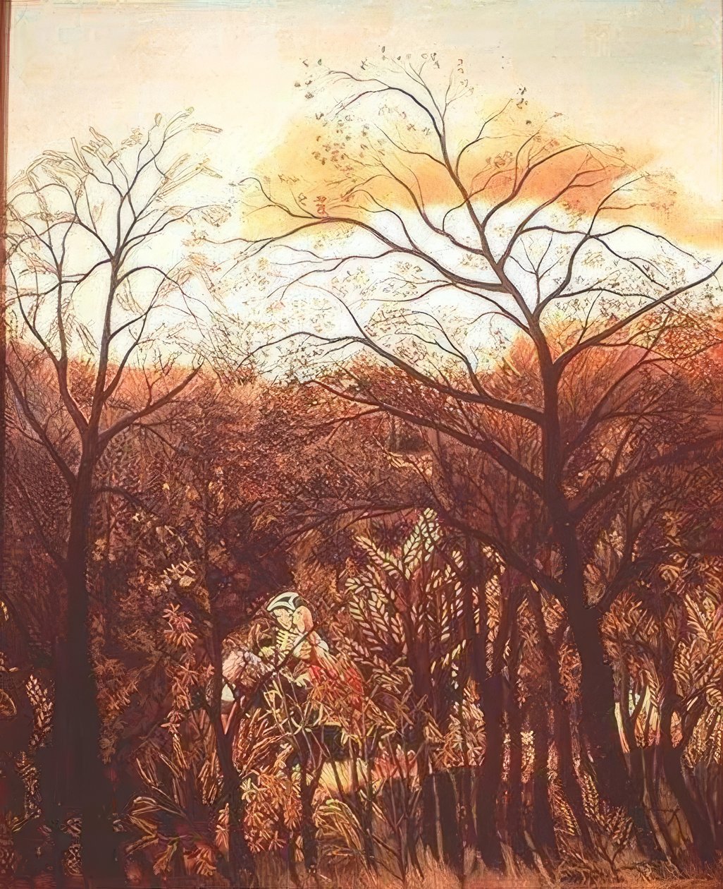 Spotkaj się w lesie autorstwa Henri Rousseau