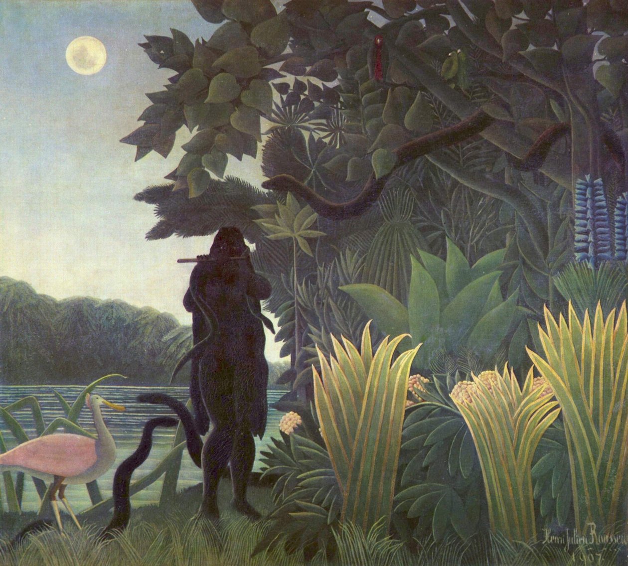 Zaklinacz węży autorstwa Henri Rousseau