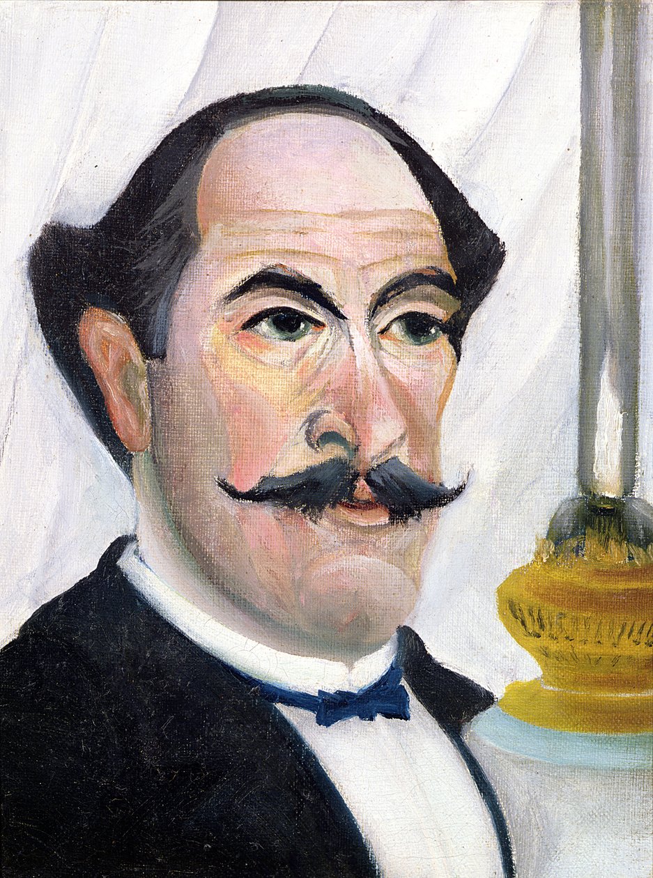 Autoportret, ok. 1900-03 (dla par zob. 83695) autorstwa Henri Rousseau