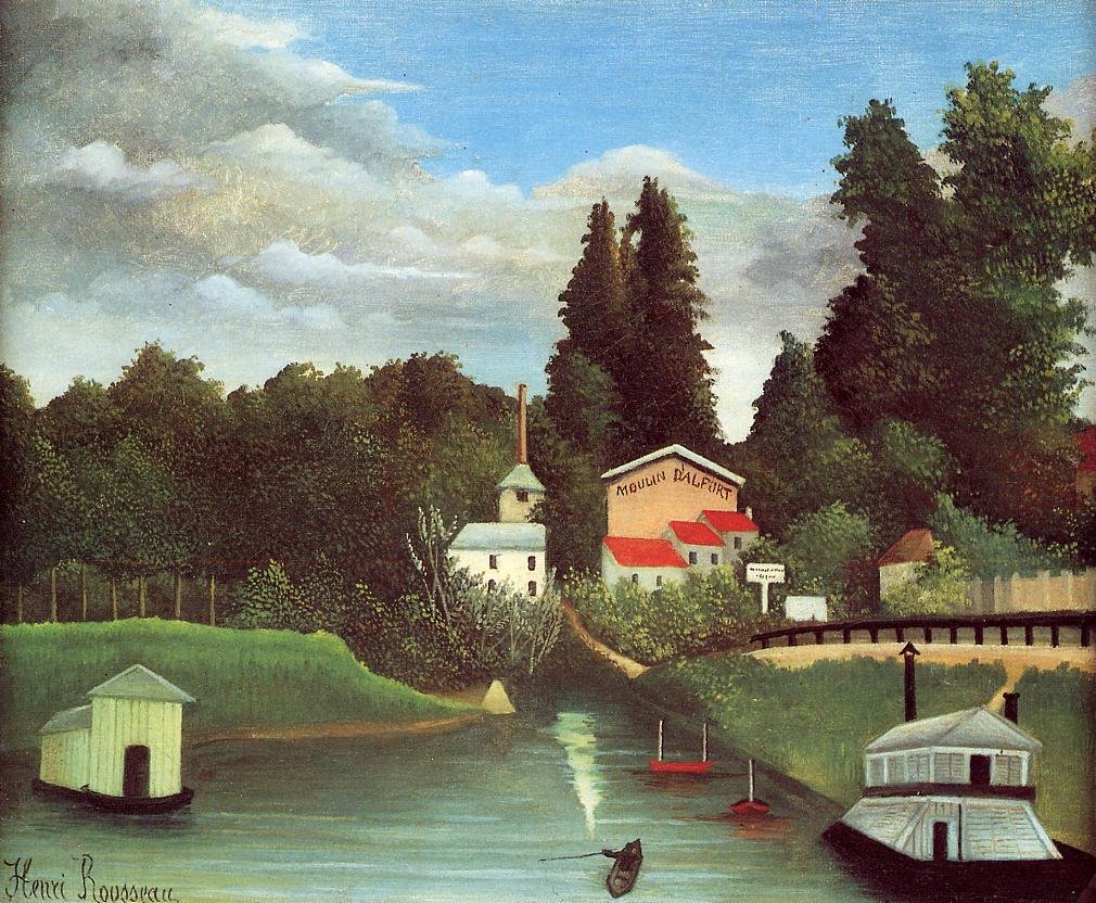 Moulin dAlfort autorstwa Henri Rousseau