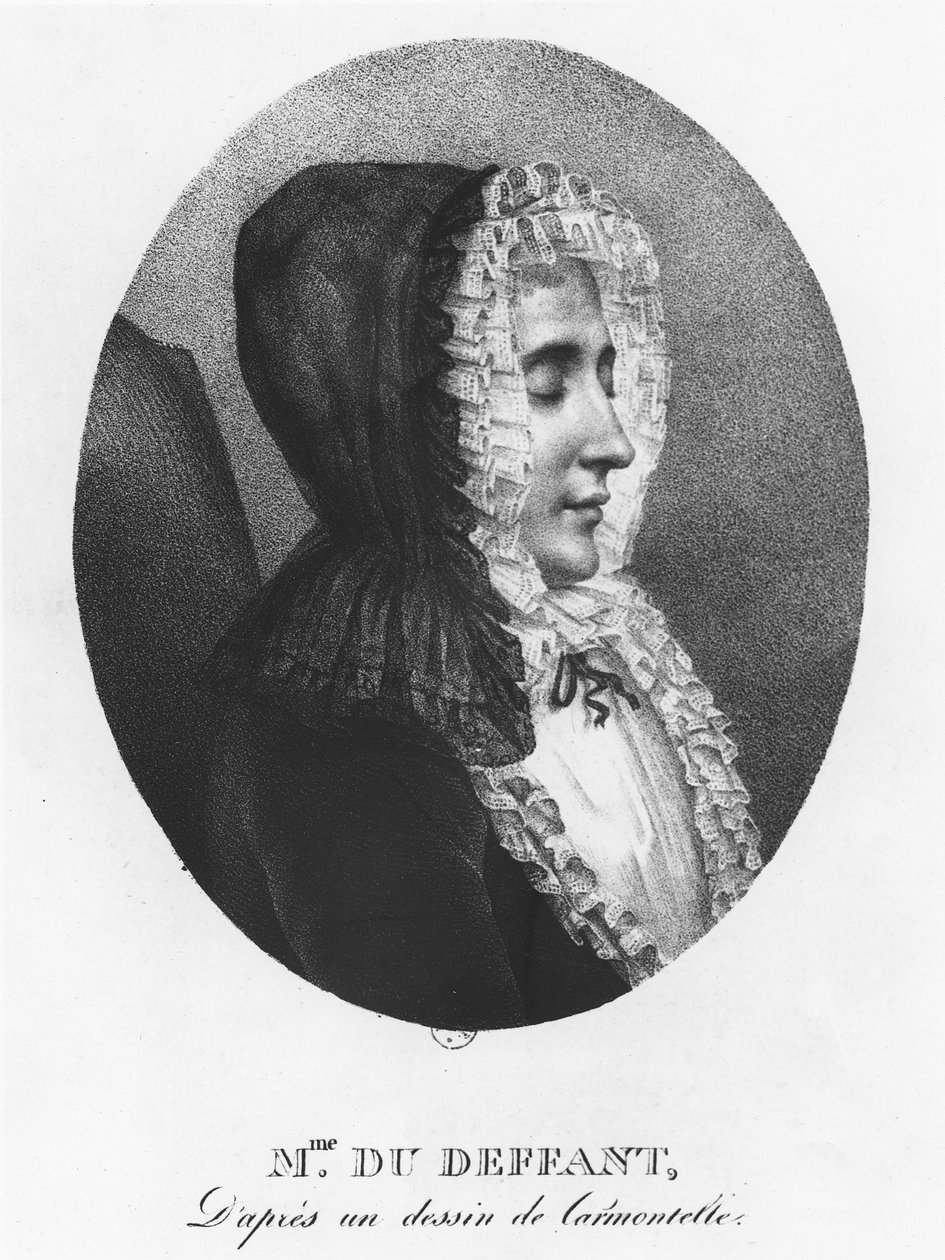 Madame du Defand autorstwa Henri Villain