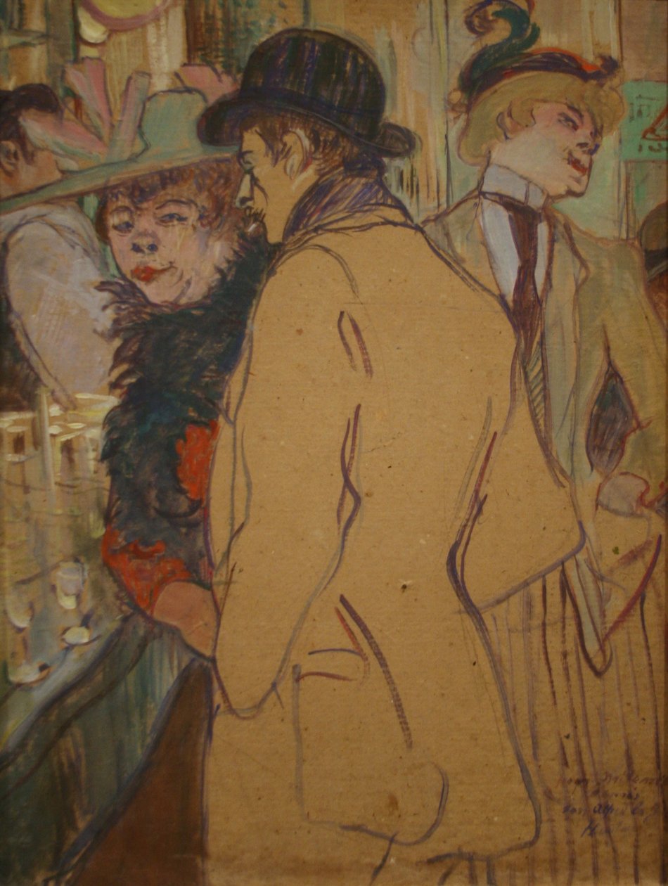 Alfred la Guigne autorstwa Henri de Toulouse Lautrec