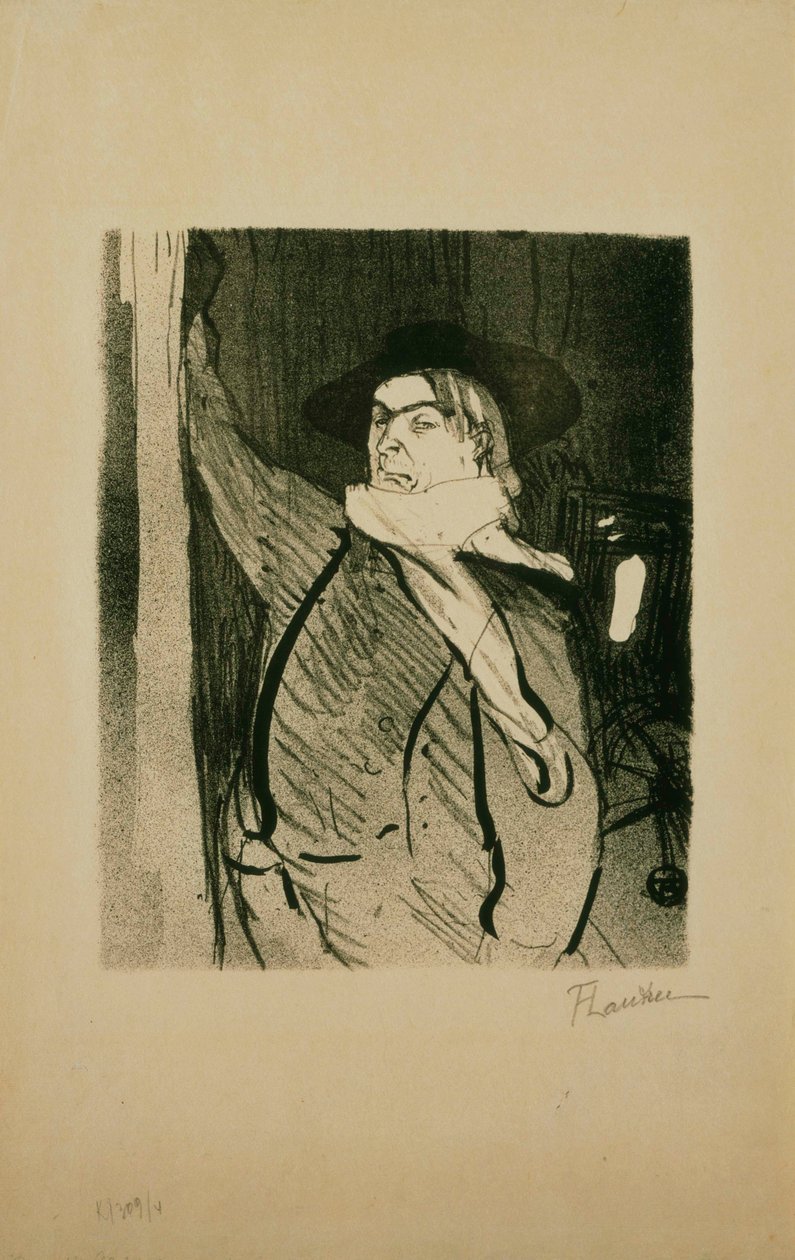 Aristide Bruant autorstwa Henri de Toulouse Lautrec