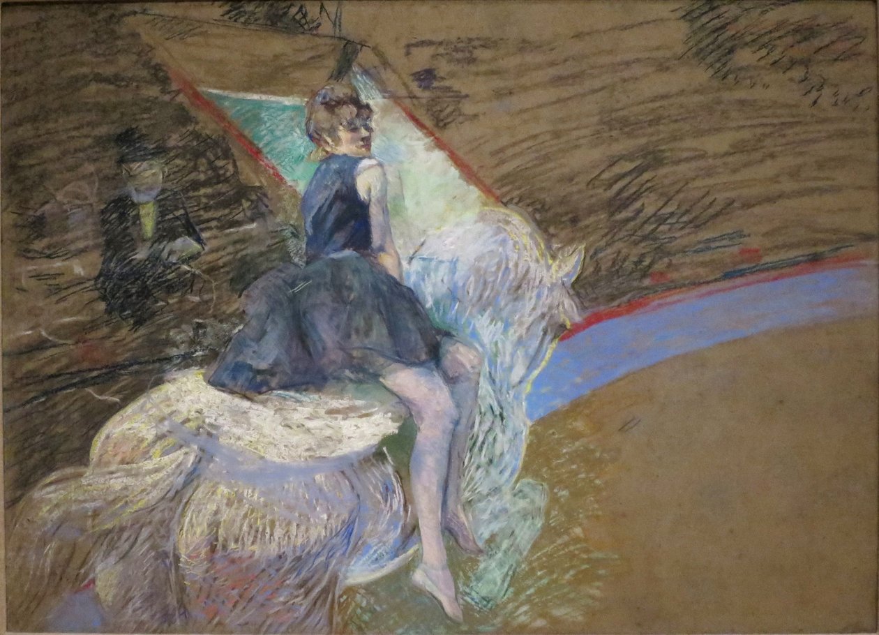 W cyrku Fernando autorstwa Henri de Toulouse Lautrec