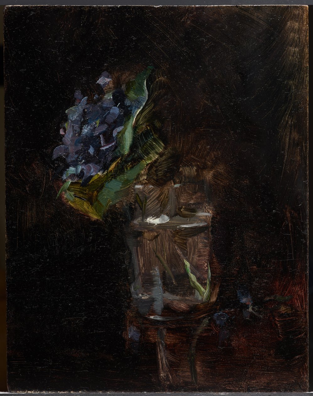 Bukiet fiołków w wazonie autorstwa Henri de Toulouse Lautrec