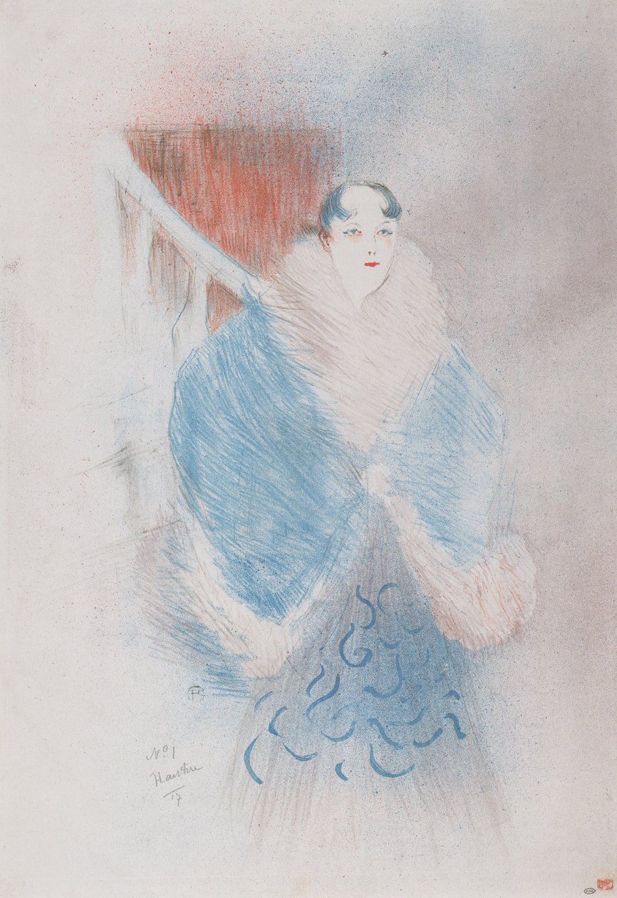 Esla, zwany wiedeńczykiem autorstwa Henri de Toulouse Lautrec