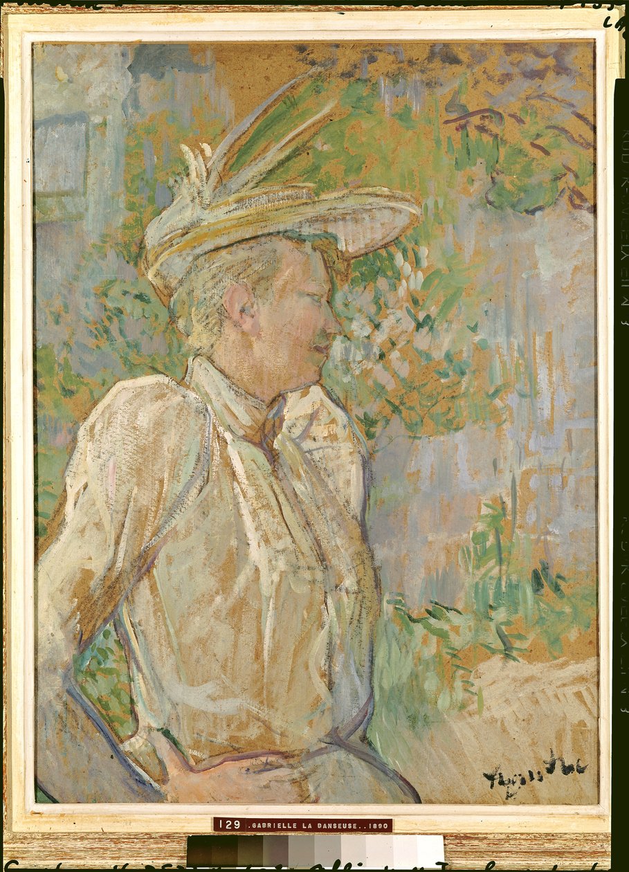 Gabriela Tancerka, 1890 autorstwa Henri de Toulouse Lautrec