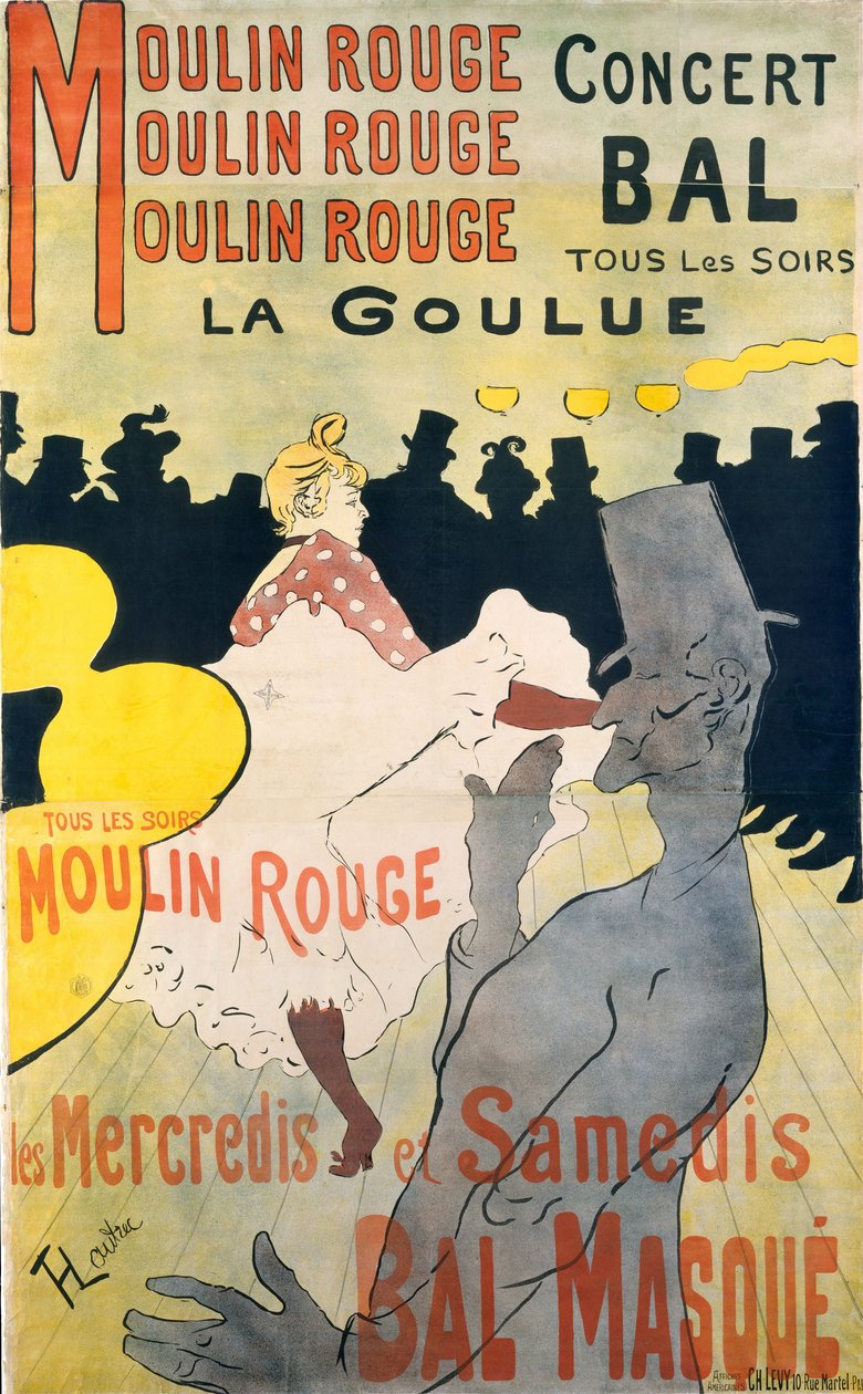 żarłok autorstwa Henri de Toulouse Lautrec