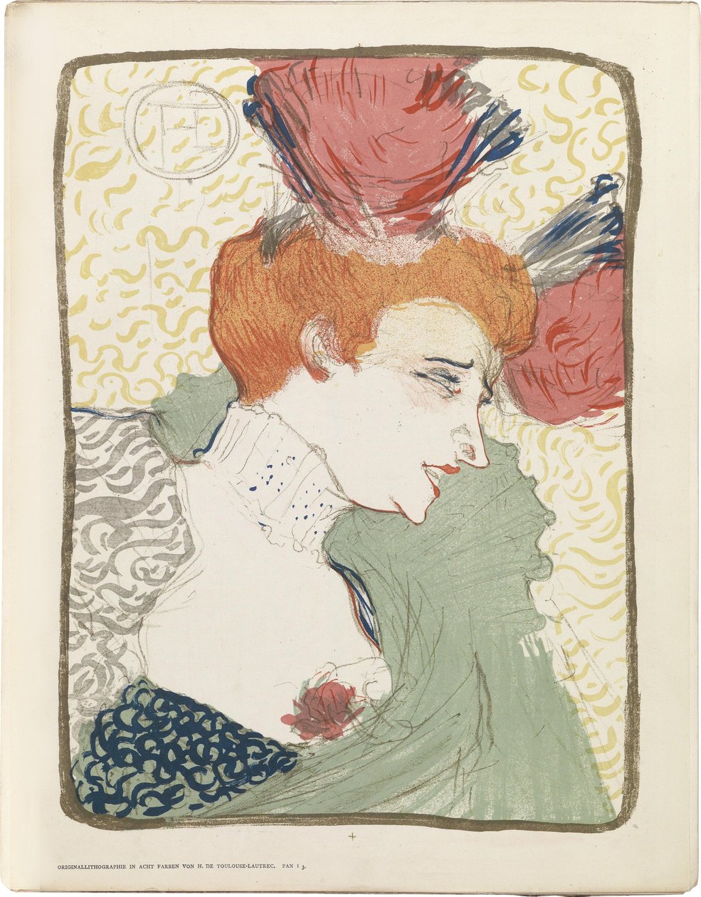 Panna Marcelle Pożyczkodawca autorstwa Henri de Toulouse Lautrec