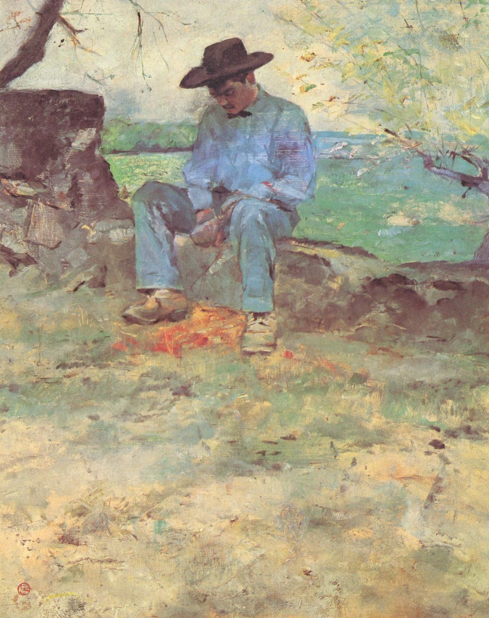 Młody Routy w Céleyran autorstwa Henri de Toulouse Lautrec