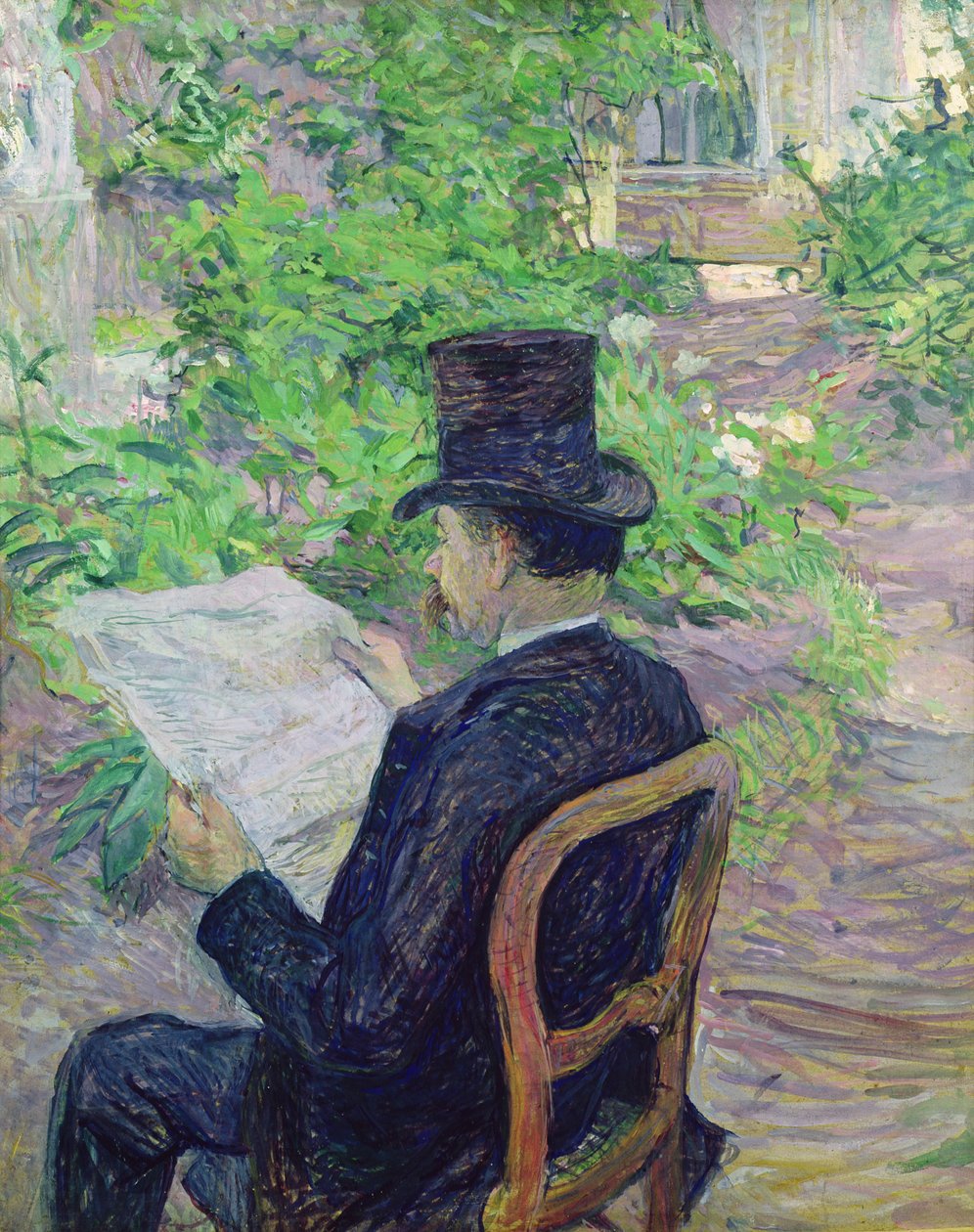 Monsieur Desire Dihau (1833-99) 1890 autorstwa Henri de Toulouse Lautrec