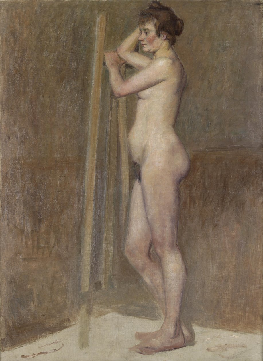 Akt w warsztacie autorstwa Henri de Toulouse Lautrec