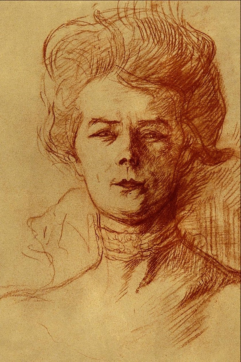 Portret Jeanne Granier autorstwa Henri de Toulouse Lautrec
