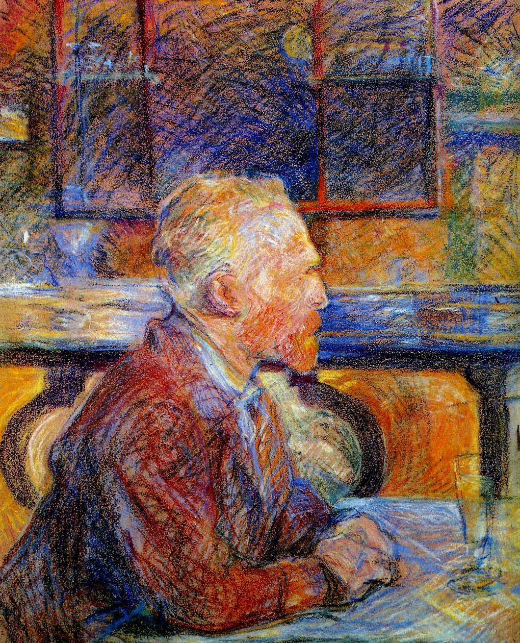 Portret Vincenta van Gogh autorstwa Henri de Toulouse Lautrec