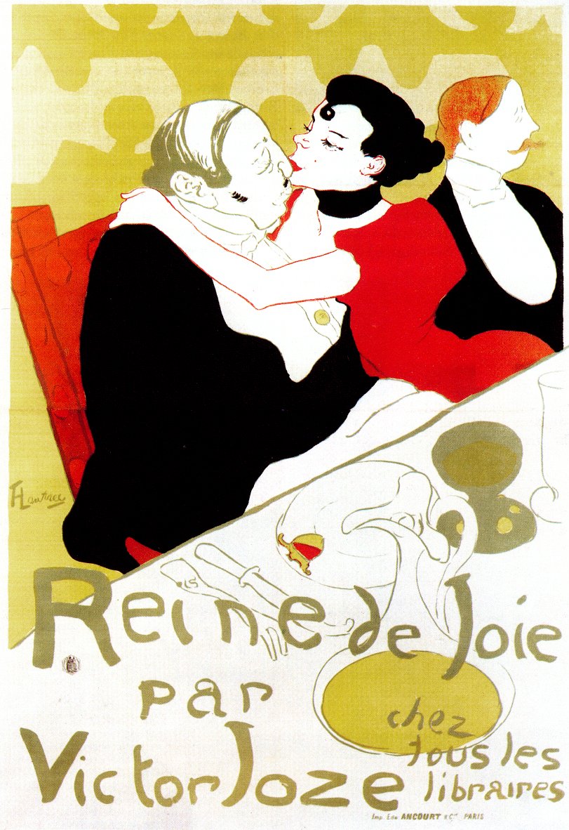 Królowa Radości autorstwa Henri de Toulouse Lautrec