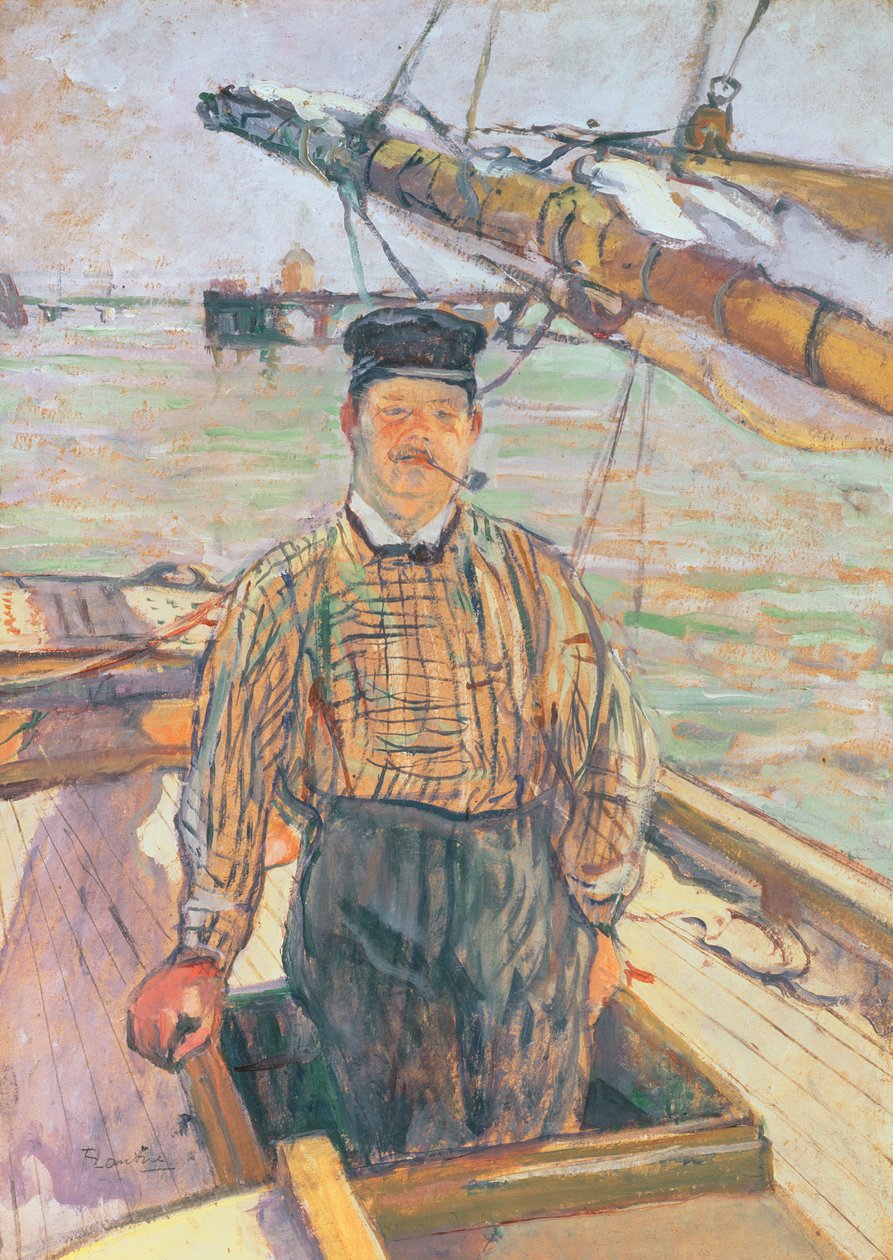 Emile Davoust, 1889 autorstwa Henri de Toulouse Lautrec