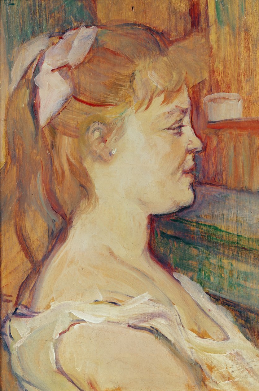 Gospodyni domowa, 1894 (olej na drewnie) autorstwa Henri de Toulouse Lautrec