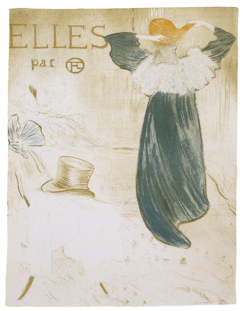 Frontyspis z Elles, 1896 autorstwa Henri de Toulouse Lautrec
