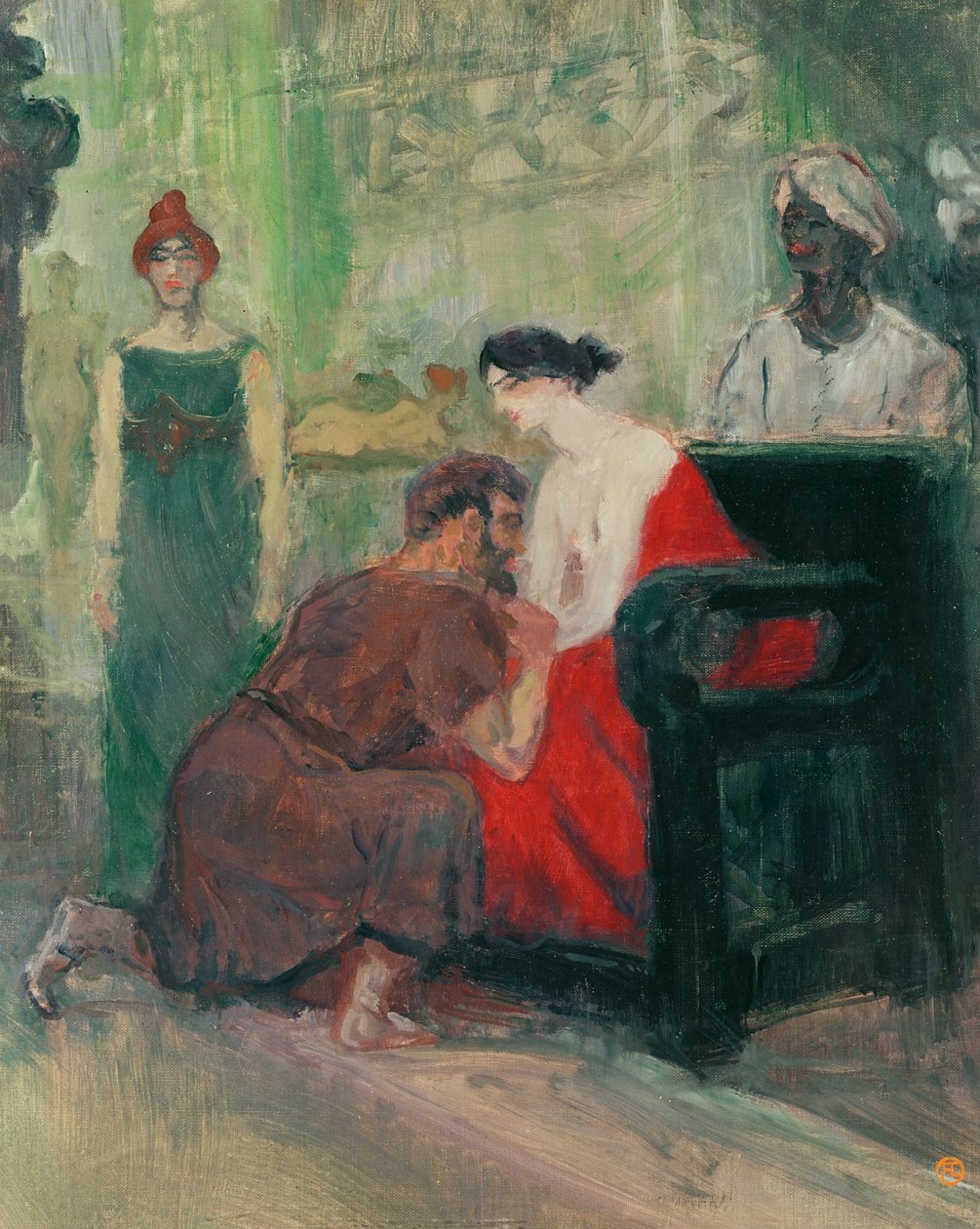 Messalina, 1900 autorstwa Henri de Toulouse Lautrec