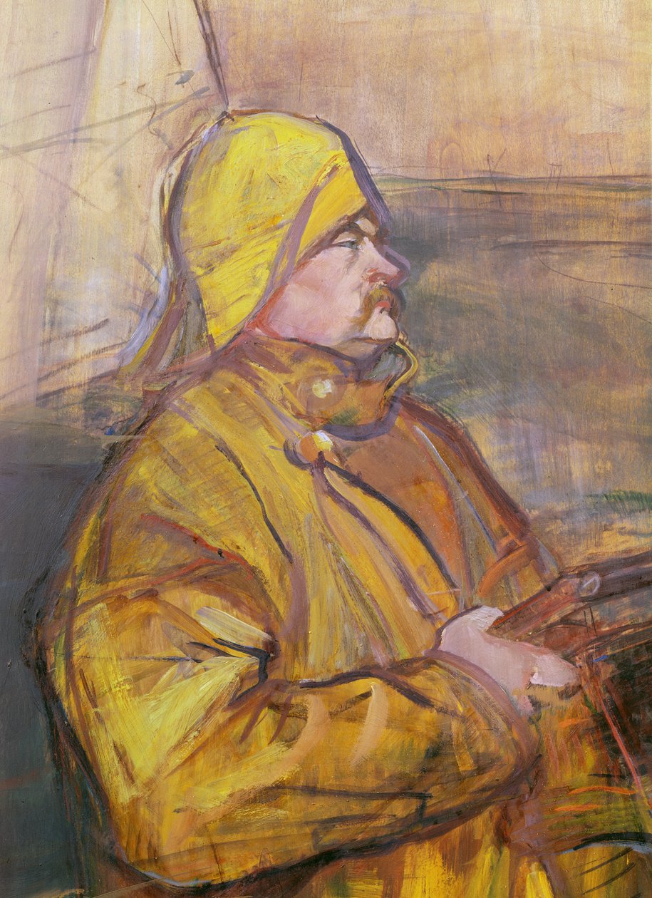 Monsieur Maurice Joyant, detal głowy z 1900 r. autorstwa Henri de Toulouse Lautrec