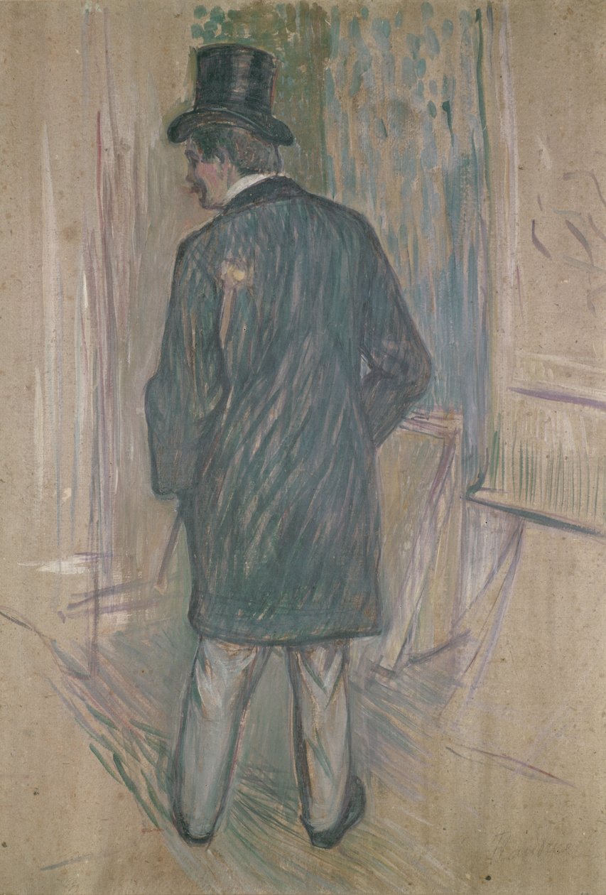 Pan Fourcade autorstwa Henri de Toulouse Lautrec