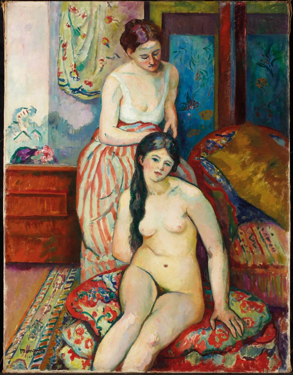 Fryzura autorstwa Henri Charles Manguin