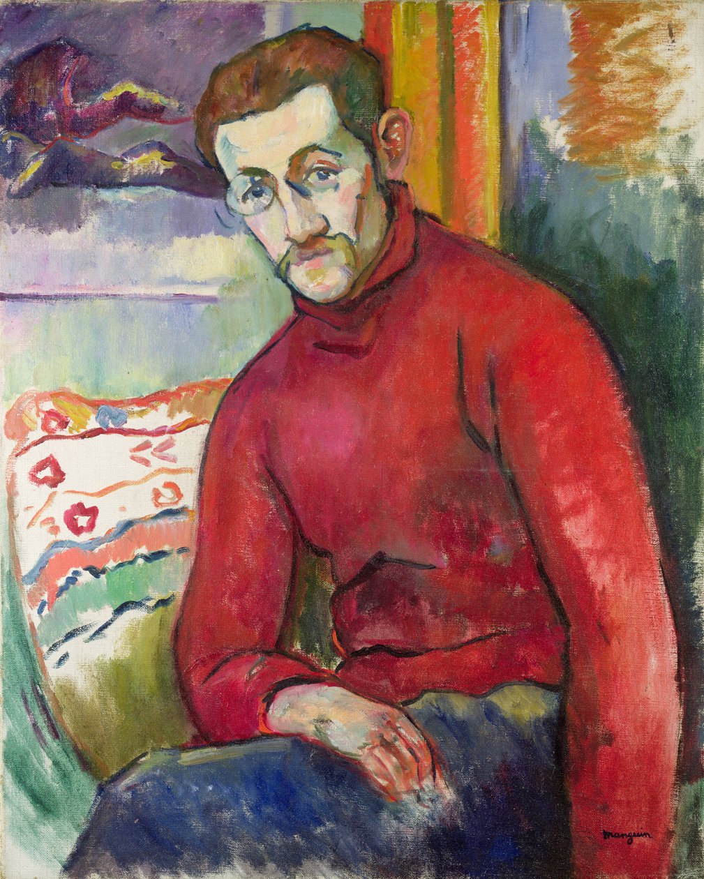 Portret Jeana Puya autorstwa Henri Charles Manguin