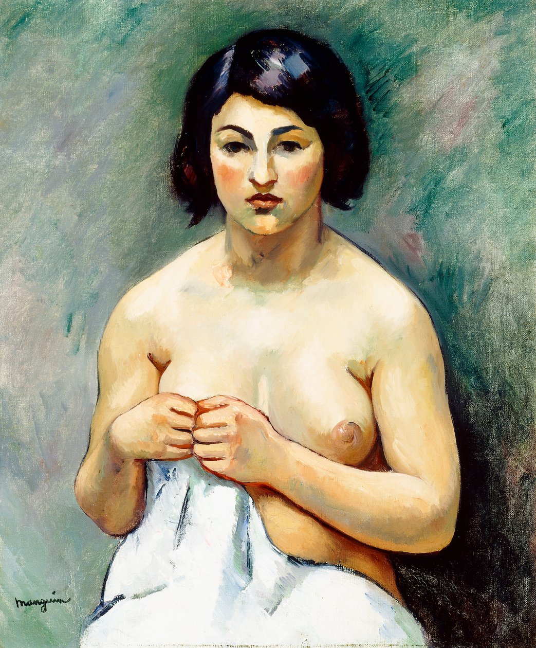 Tułów kobiety: Mała Mary autorstwa Henri Charles Manguin