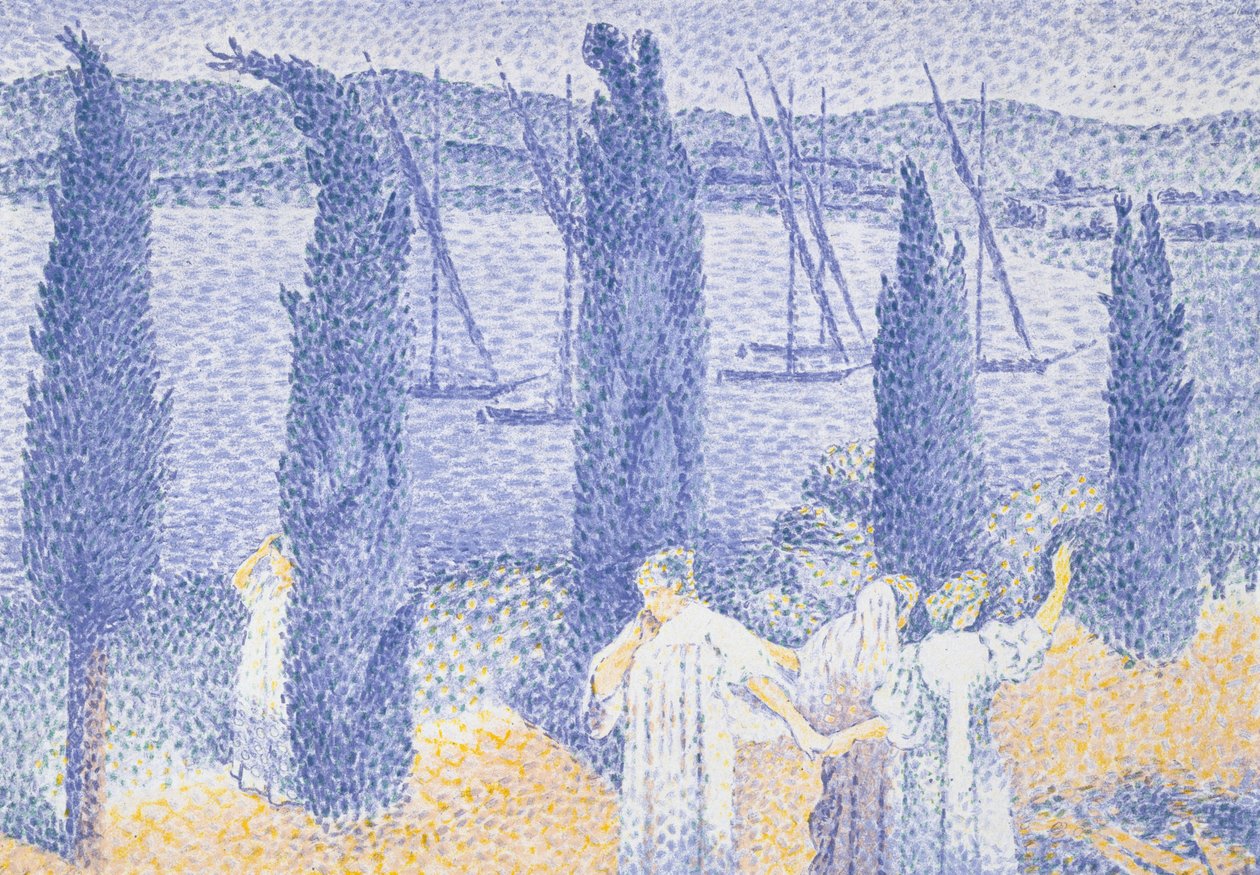 Promenada, 1897 autorstwa Henri Edmond Cross