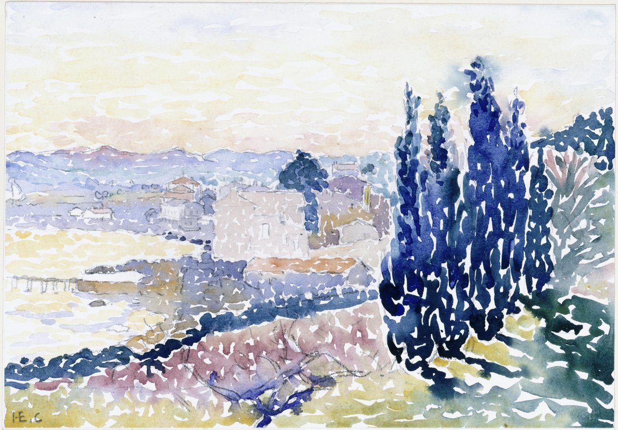 Ogród autorstwa Henri-Edmond Cross