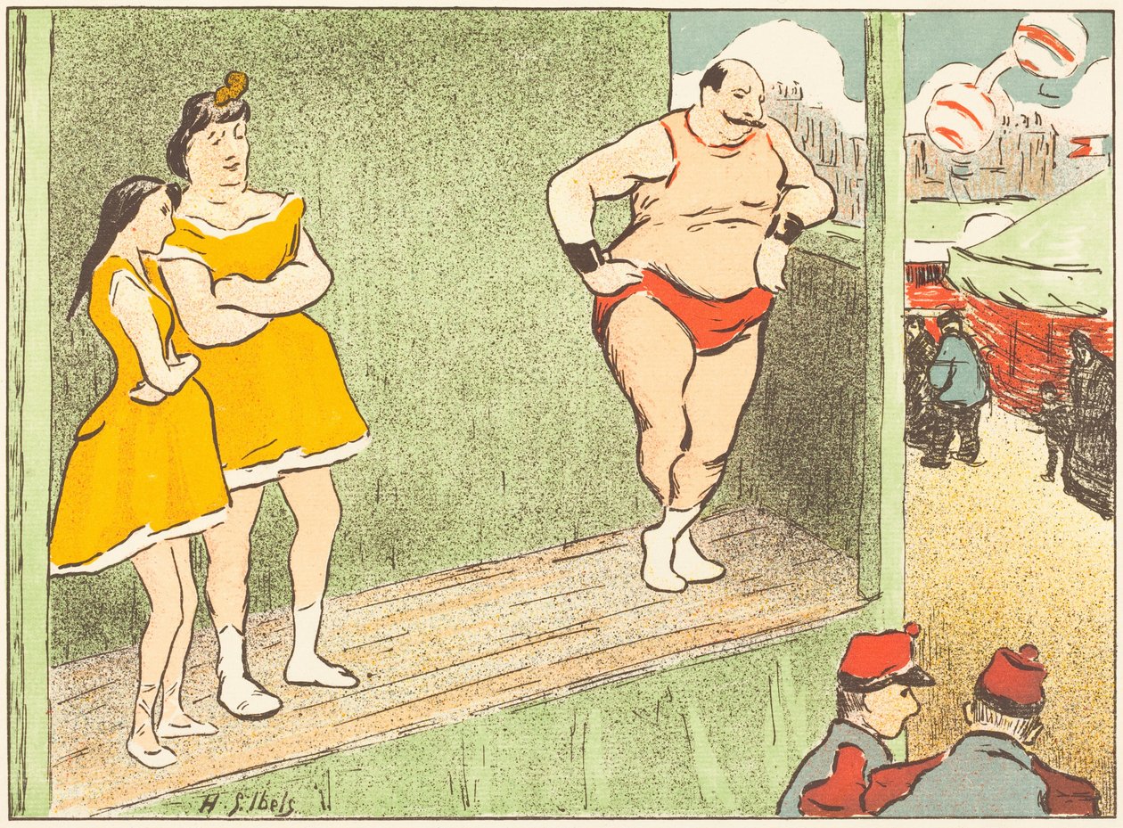 Bosak; Wyzwolona kobieta autorstwa Henri-Gabriel Ibels
