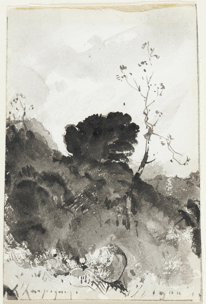 Pejzaż autorstwa Henri-Joseph Harpignies
