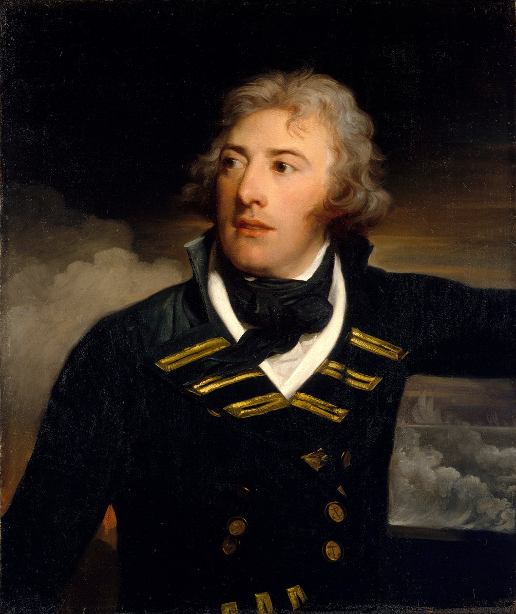 Kapitan Joseph Sydney Yorke (1768-1831), ok. 1787-95 (olej na płótnie) autorstwa Henri Pierre Danloux