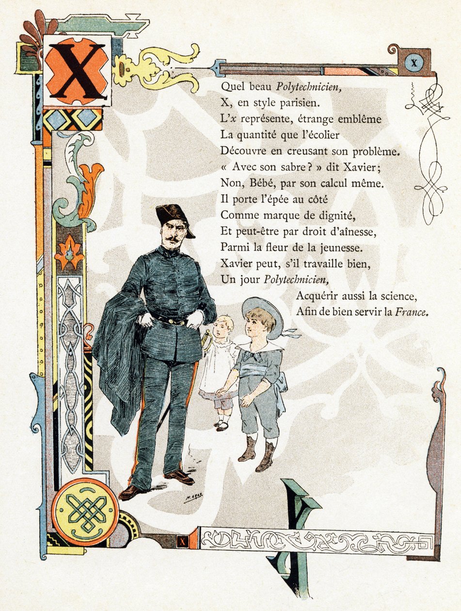 Ilustracja do "Alfabetu dobrych przykładów", ok. 1890 r. (rycina) autorstwa Henri (1858 1924) Gray