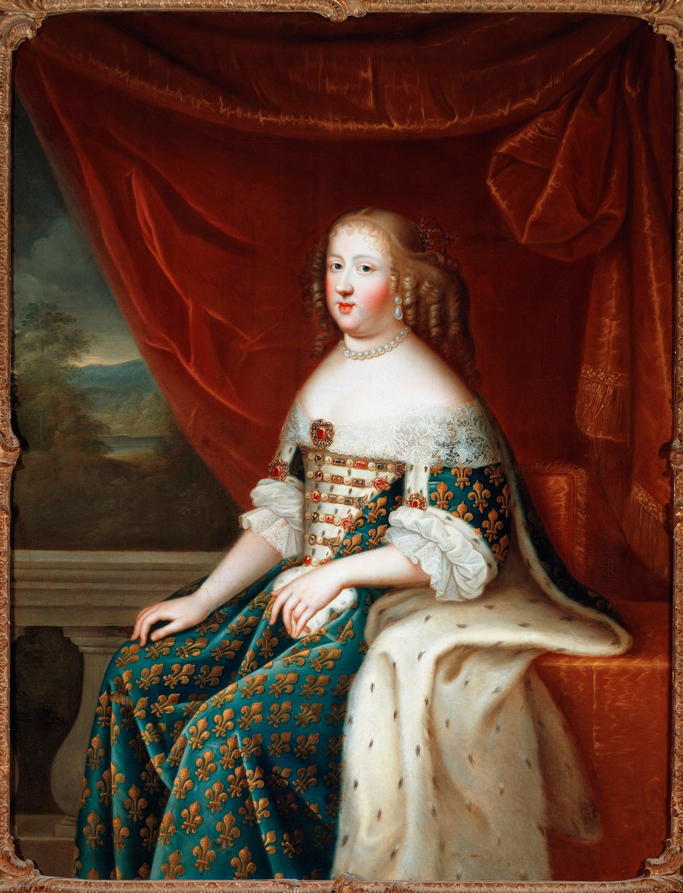 Portret en pied de Marie Therese d