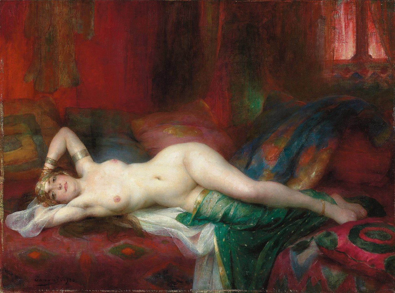Odaliska, 1920 autorstwa Henri Adrien Tanoux
